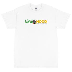 Lively-HOOD Logo Short Sleeve T-Shirt
